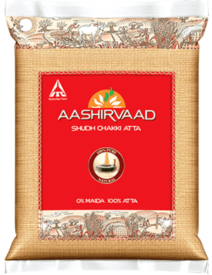 Aashirvaad Whole Wheat Atta - 9 kg